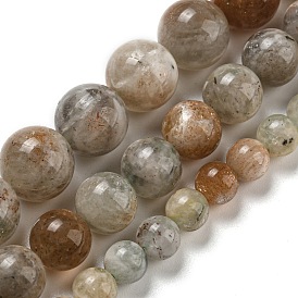Natural Quartz Beads Strands, Round