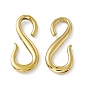 304 Stainless Steel S Hook Clasps, for Bracelets Making