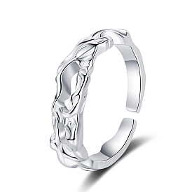 Lava Texture Ring for Women - Versatile and Unique Statement Piece