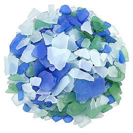 1000g 2 стили непрозрачных стеклянных кабошонов, самородки
