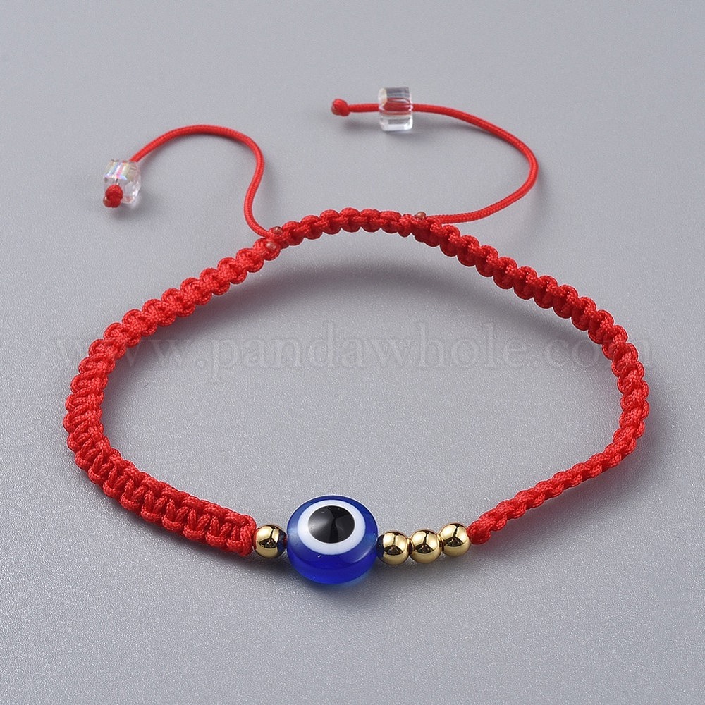 China Factory Nylon Thread Braided Bead Bracelets, Red String Bracelets ...