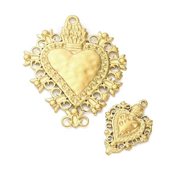 304 подвески из нержавеющей стали, ионное покрытие (ip), шарма сердца