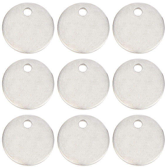 304 прелести нержавеющей стали, плоско-круглые, штамповка пустой метки