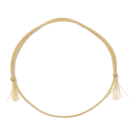 Изготовление браслета из полиэфирного плетеного шнура