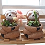 Resin Flowerpots, for Home Decorations
