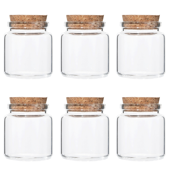 Стеклянная банка стеклянные бутылки шарик контейнеры, с пробкой, бутылка желаний, колонка