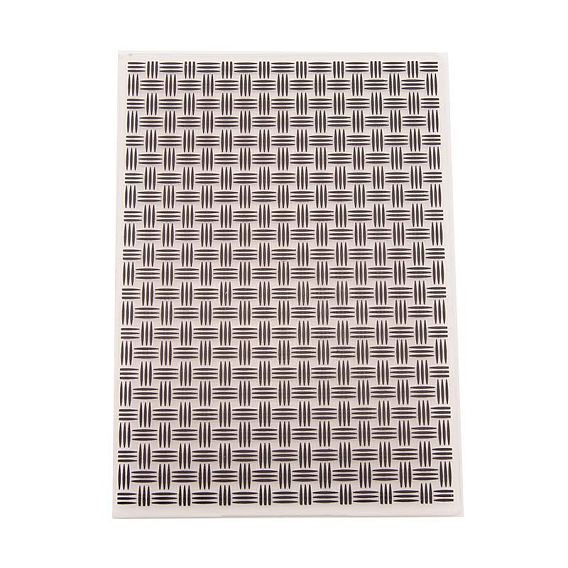 Transparent Plastic Embossing Template Folders, For DIY Scrapbooking/Photo Album Decorative/Embossed Paper, Stamp Sheets, Black