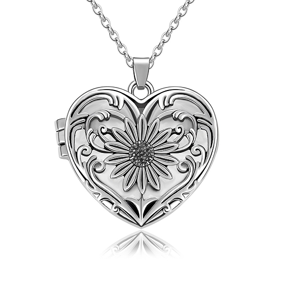 Литые сердце кулон ожерелья, кабель ожерелья цепи