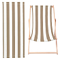 Stripe Chair Cloth Canvas, Beach Chair Cloth Replacement Supplies