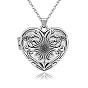 Литые сердце кулон ожерелья, кабель ожерелья цепи