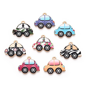 Printed Alloy Pendants, Car Charms