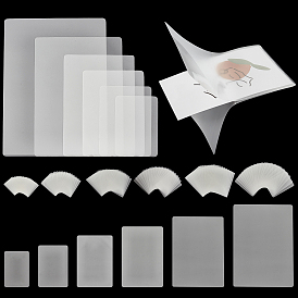 120шт 6 стиль пластиковые термоламинированные пакеты, для фото, документ, листовка, защищающая