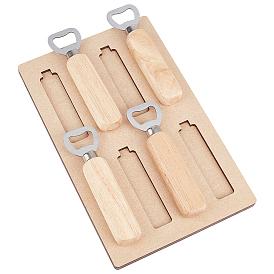 Подставка для открывалки для бутылок из МДФ, прямоугольные