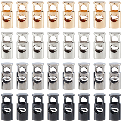 32шт 4 цвета сплав пружинный шнур замки, застежка на пояс