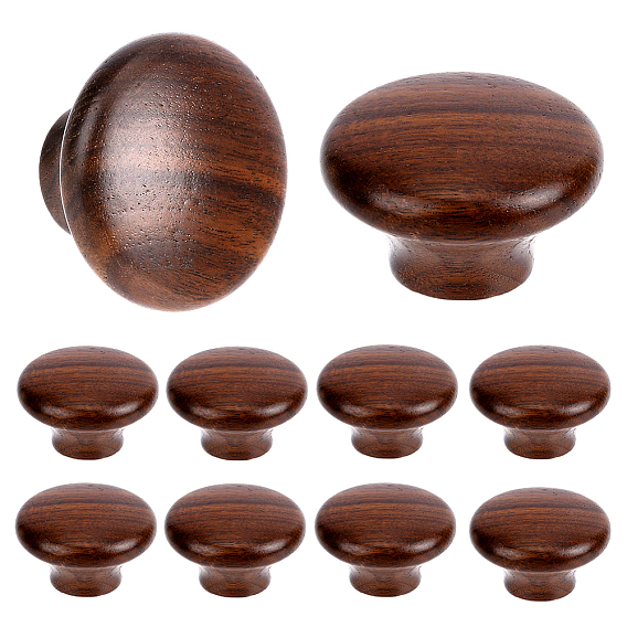 Round Wood Drawer Cabinet Door Handles