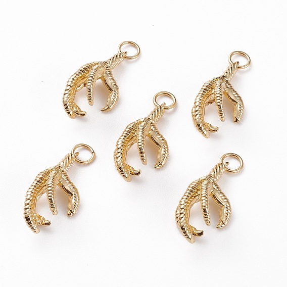 Латунные подвески, коготь