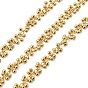 Латунные цепочки с круглыми бусинами, с катушкой, пайки, без свинца и без кадмия, долговечный, без свинца, без никеля и без кадмия