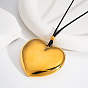 Стильные ожерелья из нержавеющей стали с подвеской в форме сердца для женщин
