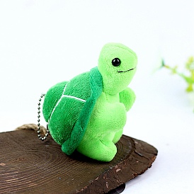 Cartoon PP Cotton Plush Simulation Soft Stuffed Animal Toy Tortoise Pendants Decorations, for Girls Boys Gift