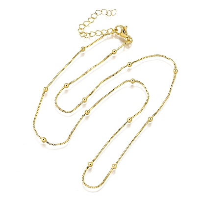 2.5мм латунные круглые шариковые цепочки-цепочки, без свинца и без кадмия, долговечный, стойки покрытие