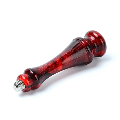 Resin Transparent Handle, for Wax Seal Stamp, Wedding Invitations Making
