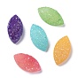 Natural Druzy Agate Cabochons, Dyed, Horse Eye