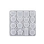 Силиконовые формы для подвесок пищевого класса своими руками, формы для литья смолы, квадратный