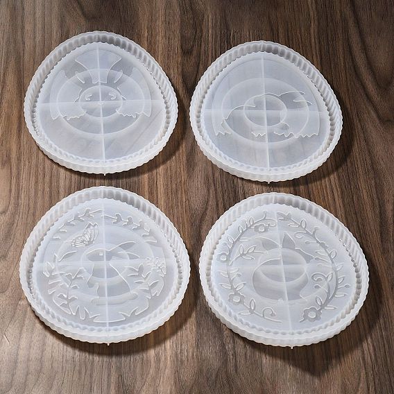 Пасхальные свечи своими руками силиконовые формы, для изготовления ароматических свечей, яйцо с рисунком кролика