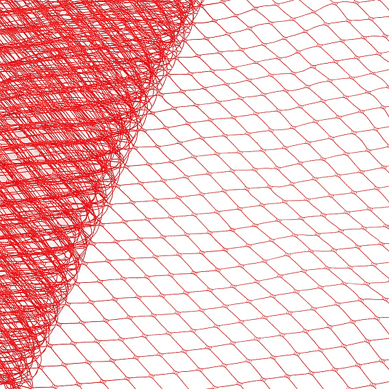 2м декоративные сетчатые ленты, тюль ткань, Тюль-рулонная катушка, для изготовления юбки