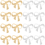 20шт 2 цвета латунные соединительные подвески, без кадмия и без свинца, бантом ссылки