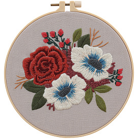 Hand-embroidered cross stitch Suzhou embroidery home decoration fabric embroidery diy material bag