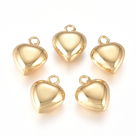 Brass Charms, Heart