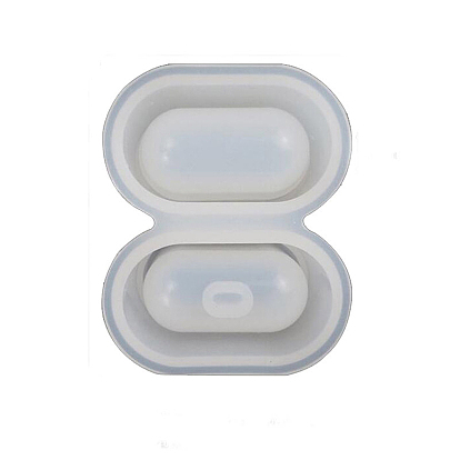 Moules en silicone, moules de résine, pour la résine UV, fabrication de bijoux en résine époxy, boîtier extérieur pour écouteurs