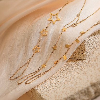 Браслеты из нержавеющей стали с цепочкой и кольцом для женщин