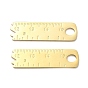 304 Stainless Steel Pendants, Broken Ruler Charms