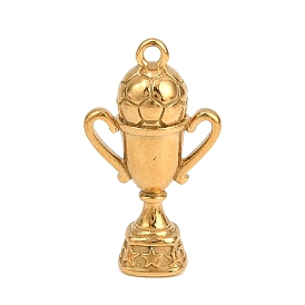 304 подвески из нержавеющей стали, подвески в виде футбольных трофеев к началу учебного года