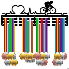 Модная железная вешалка для медалей, дисплей настенный стеллаж, с винтами