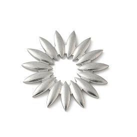 304 подвески из нержавеющей стали, цветок