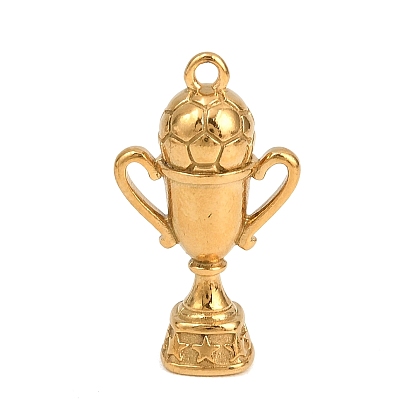 304 подвески из нержавеющей стали, подвески в виде футбольных трофеев к началу учебного года