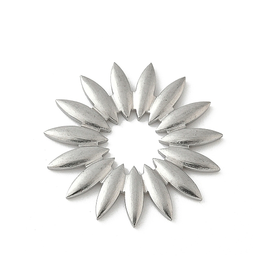 304 подвески из нержавеющей стали, цветок