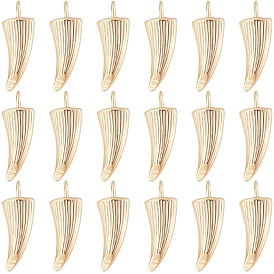 20 pendentifs en laiton, klaxon, sans nickel