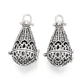 Подвески из латуни, без никеля , для ожерелья, со стразами, капля