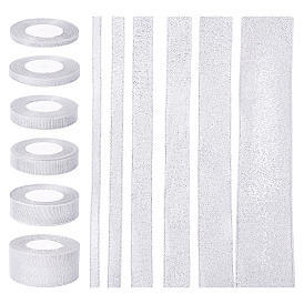 6 стили 6 рулоны полиэфирных лент, атласная лента, для упаковки подарков