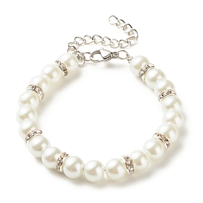 Glass Pearl Beaded Bracelet for Women