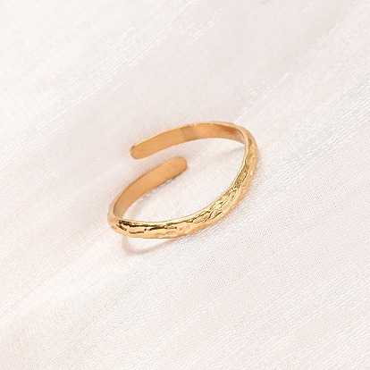 304 открытые манжеты из нержавеющей стали для женщин, ионное покрытие (ip)