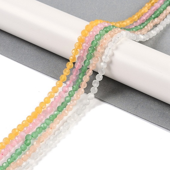 Кошачие глаза, граненые, круглые