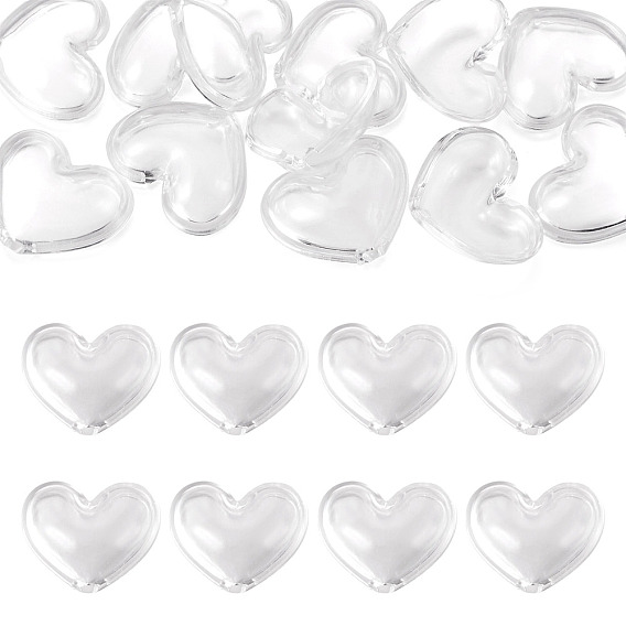 12 шт прозрачные акриловые бусины