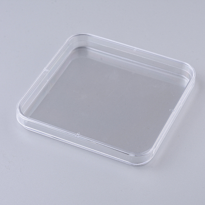 Plat de culture cellulaire jetable en plastique, carrée