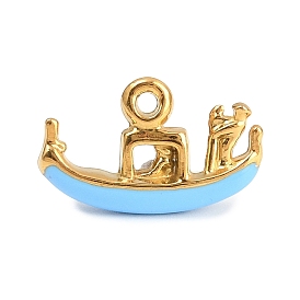 304 подвески из нержавеющей стали, с эмалью, подвески для гондольной лодки