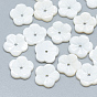 Perles de coquille d'eau douce, fleur
